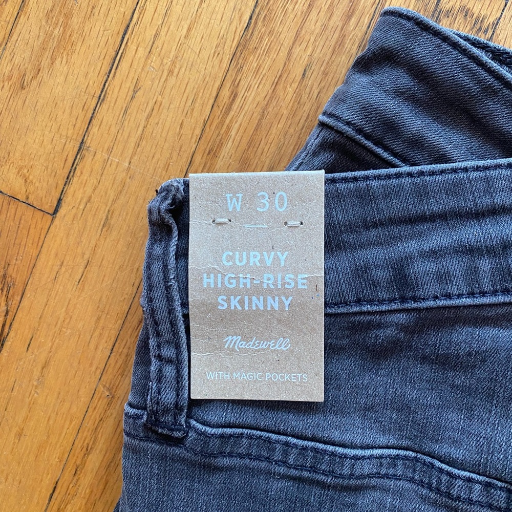 NTW Madewell Curvy High-Rise Skinny Jean